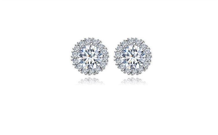 Beautiful austrian crystal earrings